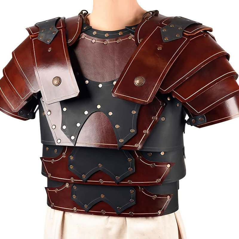 WorldNorse Viking Leather Paneled Design Chest Armor  - image 1
