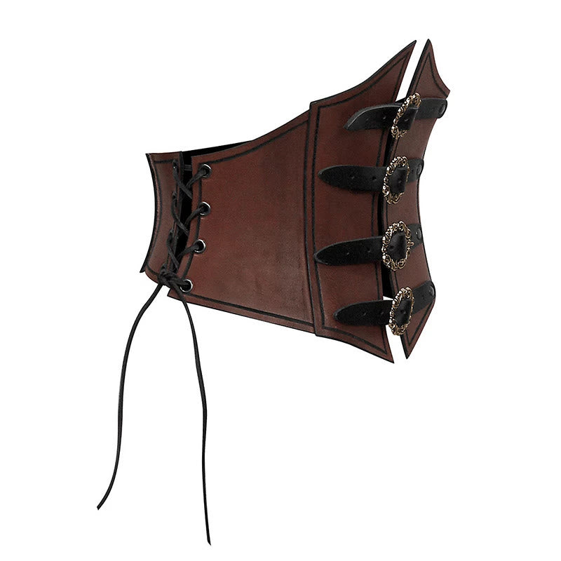 WorldNorse Side Lace Up Shield Shaped Chest Armor  - image 8
