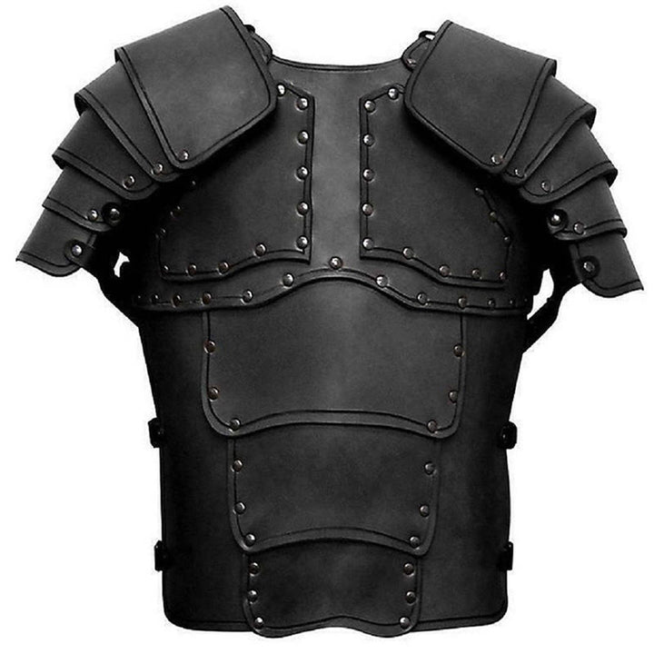 WorldNorse Retro Segmented Shoulder Curved Panel Chest Armor  - image 1