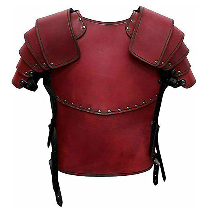 WorldNorse Retro Segmented Shoulder Curved Panel Chest Armor  - image 13
