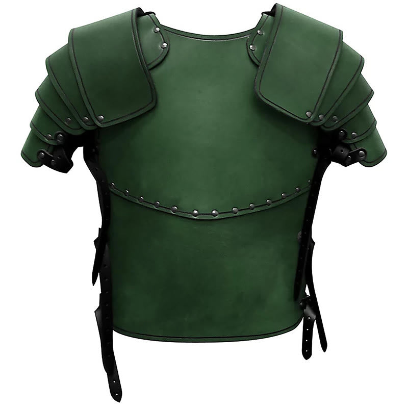 WorldNorse Retro Segmented Shoulder Curved Panel Chest Armor  - image 16