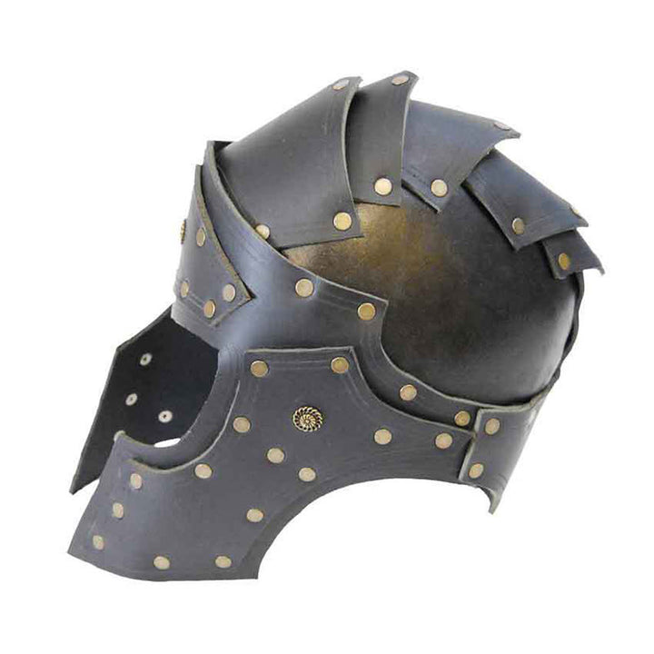 WorldNorse Viking Retro Insignia Rivets Helmet - image 1