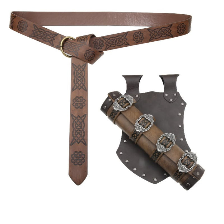 WorldNorse Celtic Belt With Sword Belt Sheath - Totem Belt+Scabbard - image 7