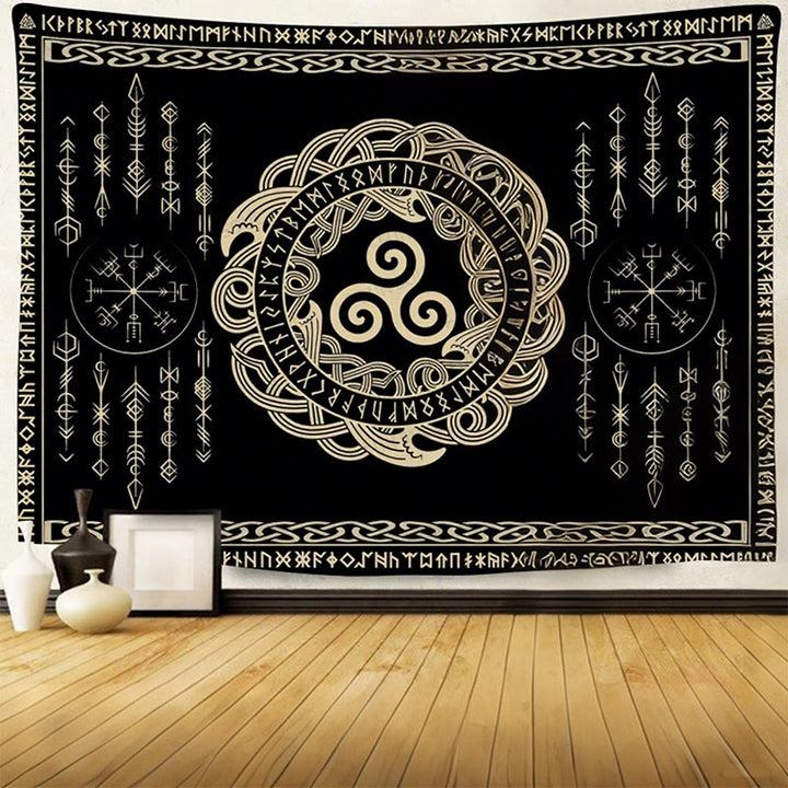 WorldNorse Mythology Celtic Knot Triskele Tapestry - image 4