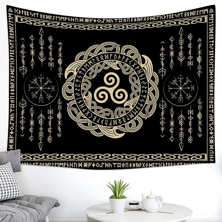 WorldNorse Mythology Celtic Knot Triskele Tapestry - image 3