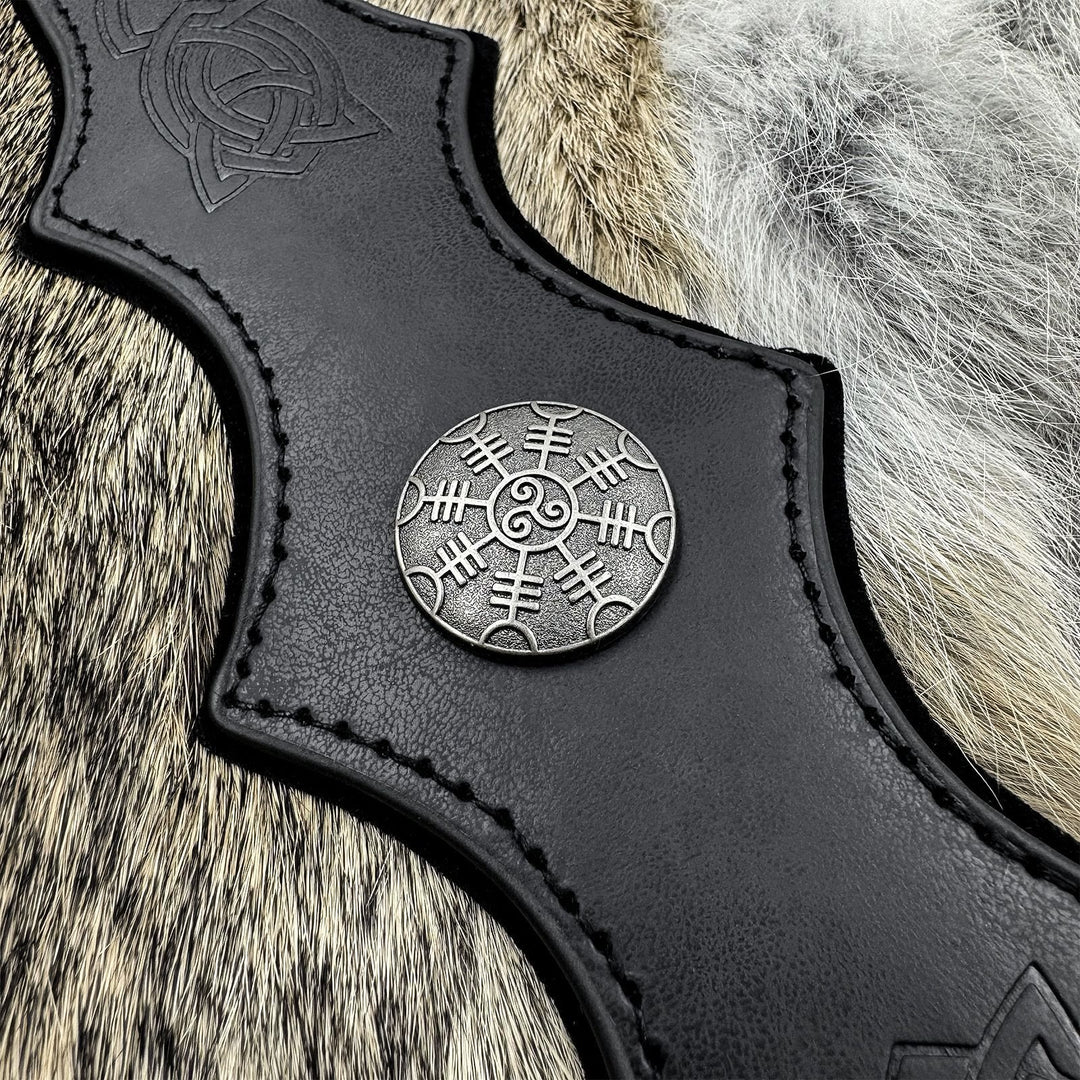 WorldNorse Retro Helm Of Awe Celtic Knot Headband - image 7