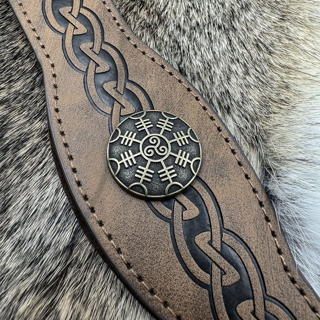 WorldNorse Retro Helm Of Awe Celtic Knot Headband - image 3