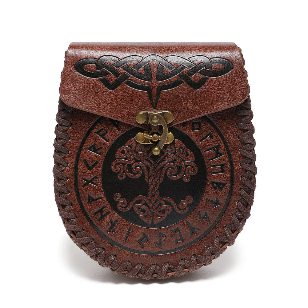 WorldNorse Yggdrasil Celtic Knot Pouch Bag - image 2