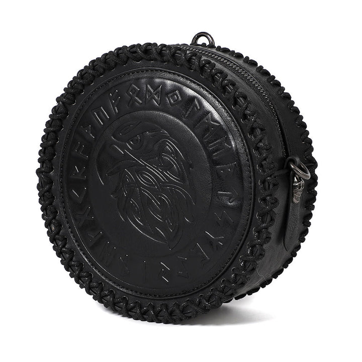 WorldNorse Viking Rune Eagle Embossed Crossbody Bag - image 7