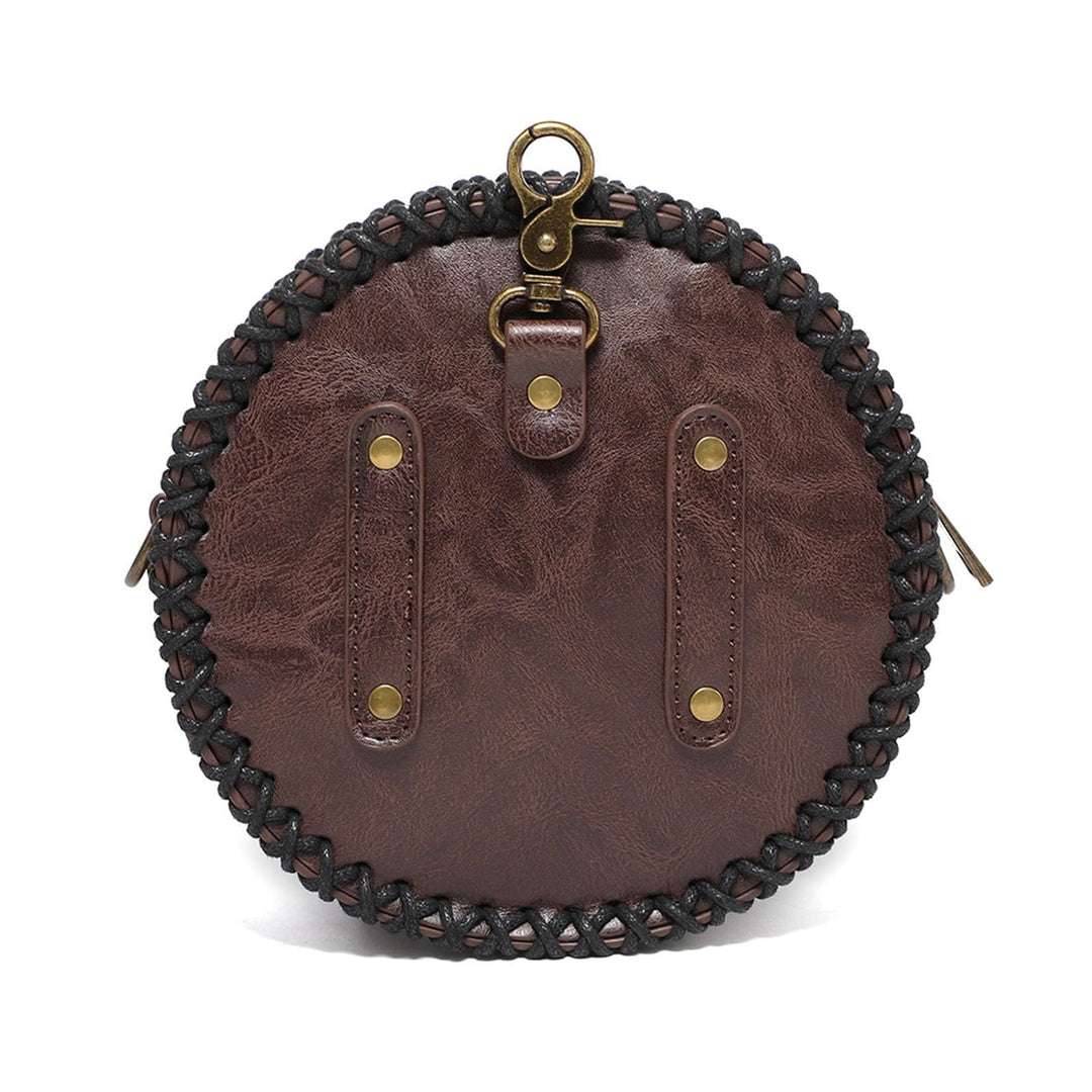 WorldNorse Viking Rune Eagle Embossed Crossbody Bag - image 4