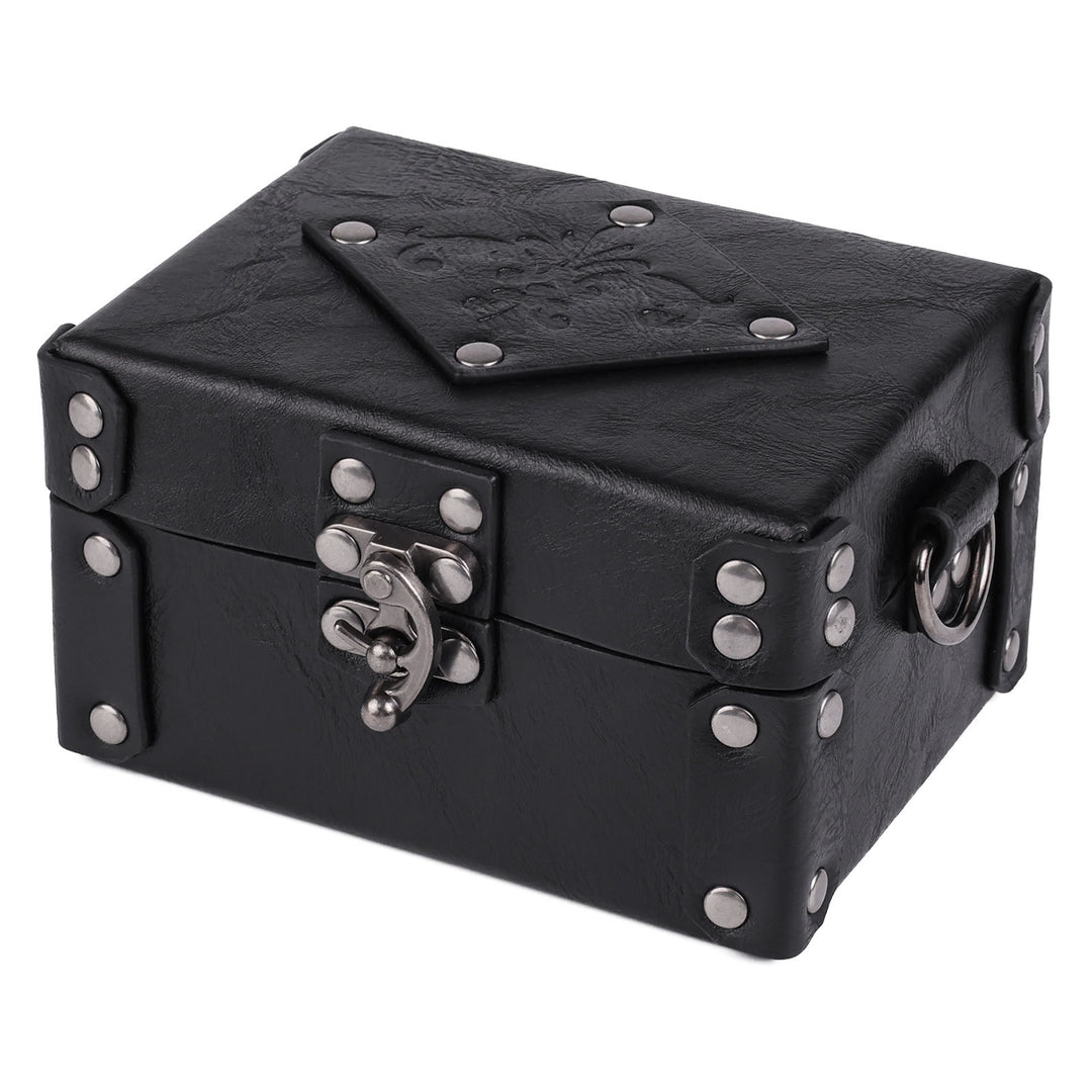 WorldNorse Steampunk Magic Twelve Bottles Alchemy Box  - Black - image 0