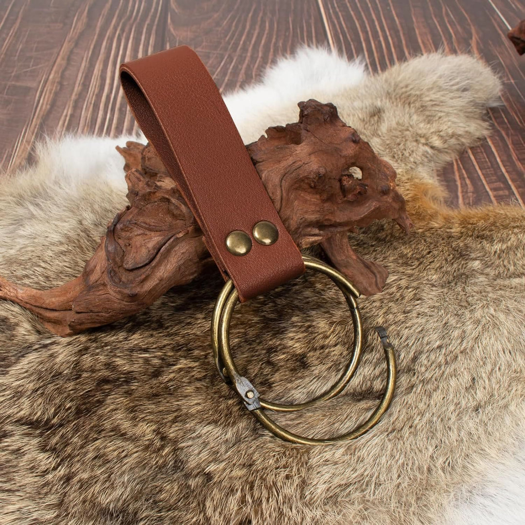 WorldNorse Medieval Potion Vial Riveted Bag & Belt - image 3