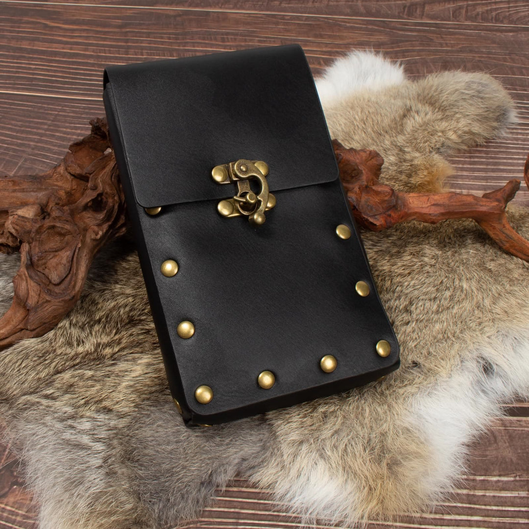 WorldNorse Medieval Potion Vial Riveted Bag & Belt - image 6