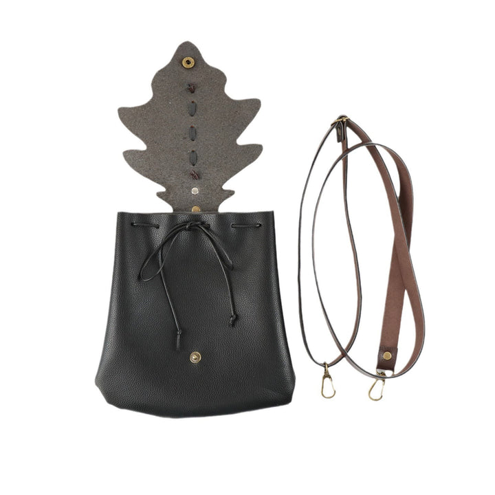 WorldNorse Forest Leaf Accented Leather Bag & Belt - image 5