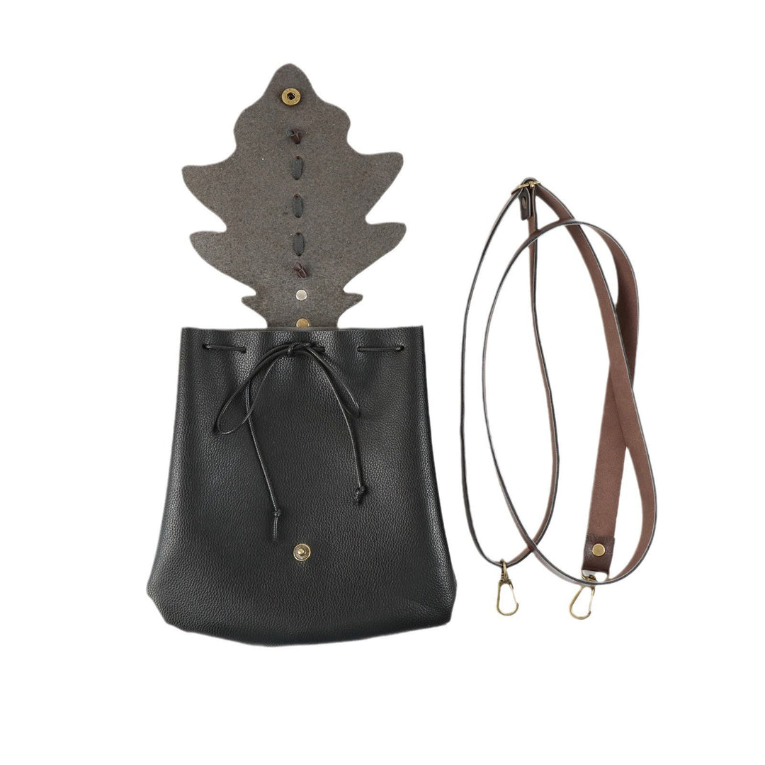 WorldNorse Forest Leaf Accented Leather Bag & Belt - image 5