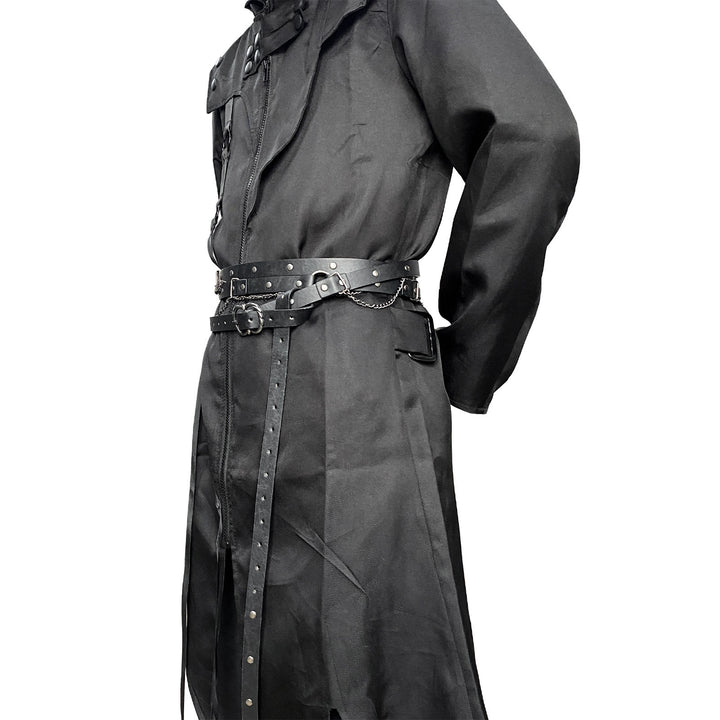 WorldNorse Punk Studded Chain Belt - image 2