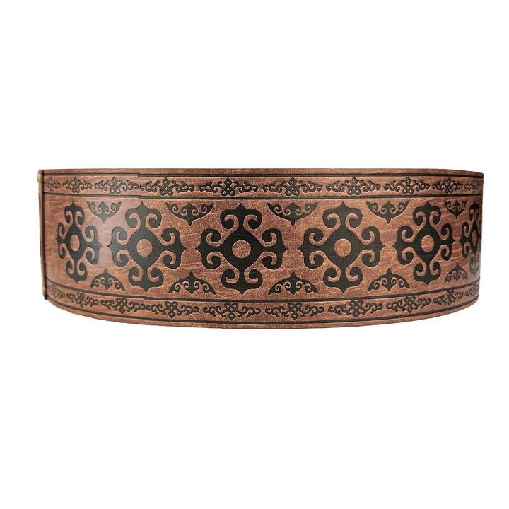 WorldNorse Medieval Engraved Double Buckle Belt - image 9