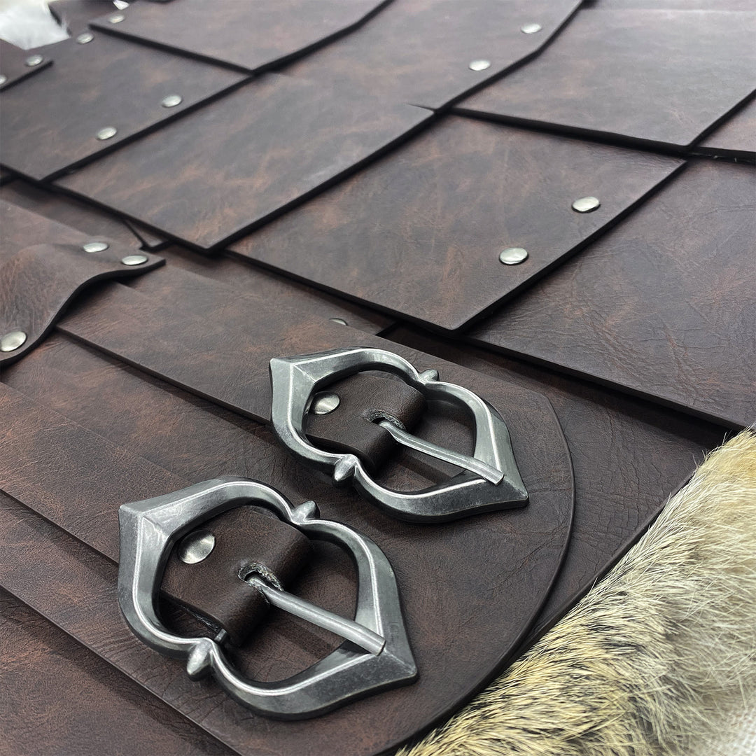 WorldNorse Edgy Multi Plate Riveted Skirt Armor - image 7