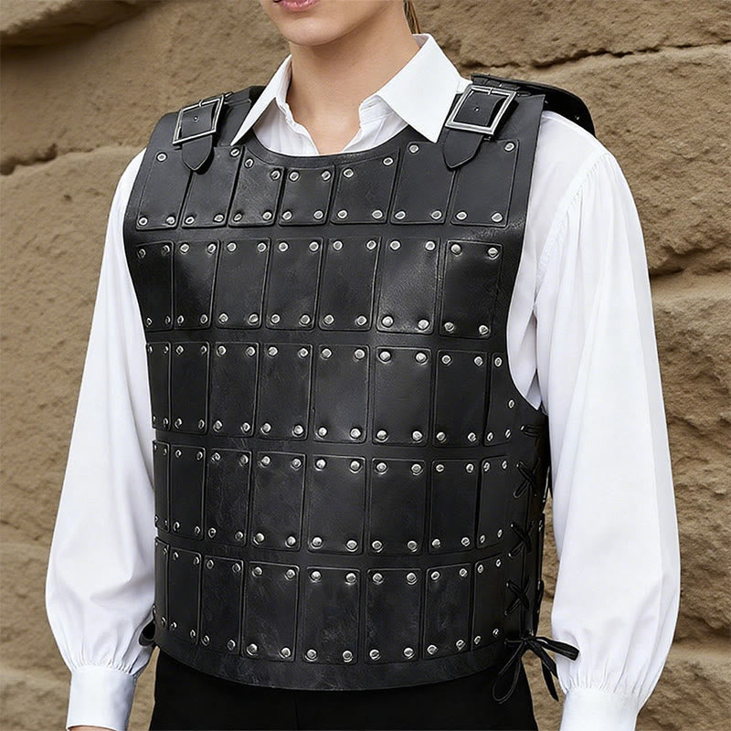 WorldNorse Gothic Riveted Plate Chest Armor - image 5