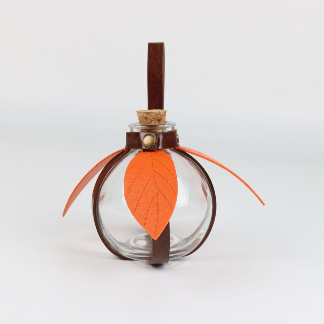 WorldNorse Rustic Leaf-Decorated Leather Bag & Belt - image 8