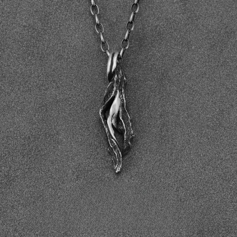 WorldNorse 999 Sterling Silver Twisted Branch Necklace - image 6