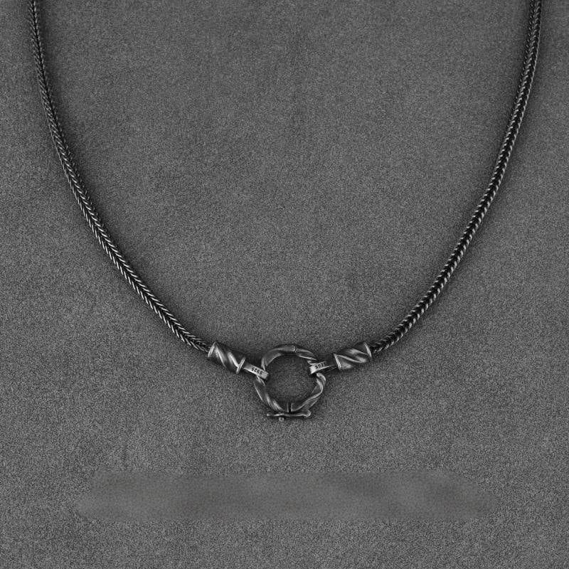 WorldNorse Handcrafted 925 Silver Twisted Knot Necklace - 60cm - image 5