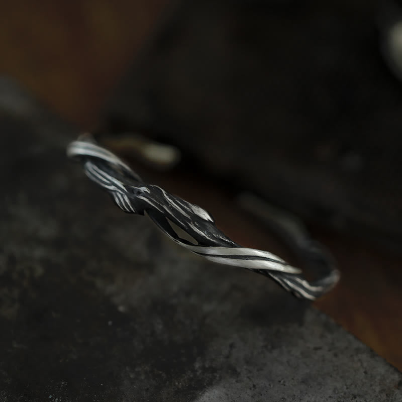 WorldNorse 999 Sterling Silver Twisted Branch Bracelet - image 4