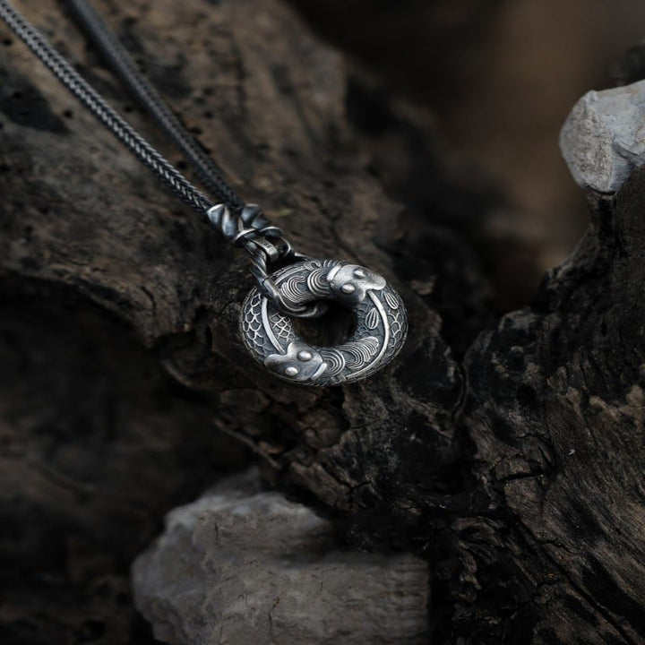 WorldNorse 925 Sterling Silver Twisted Knot Necklace - image 4