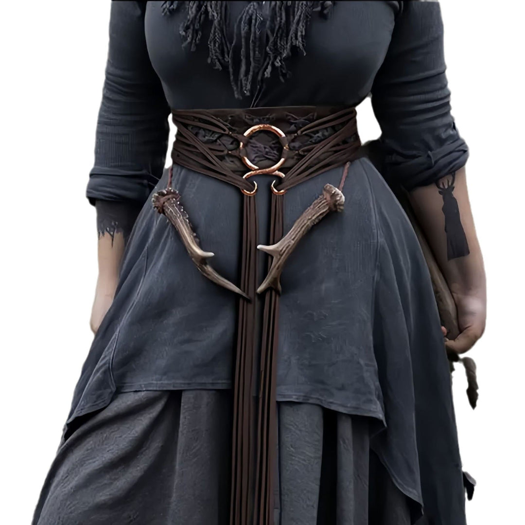 WorldNorse Whimsical Ring Multi Strap Belt - image 7