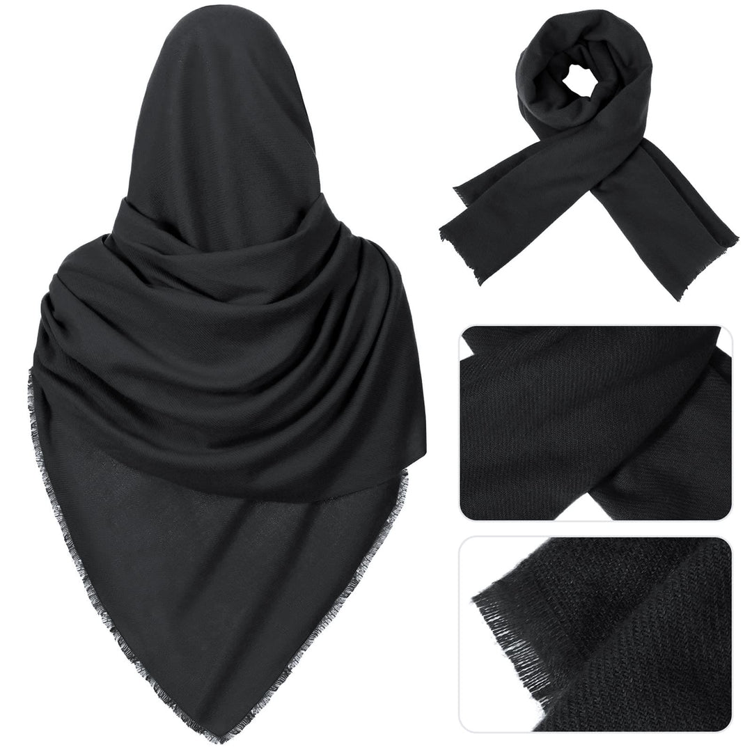 WorldNorse Hooded Scarf Buckled Belt Arm Bracers Waistband Pauldron Set - image 15