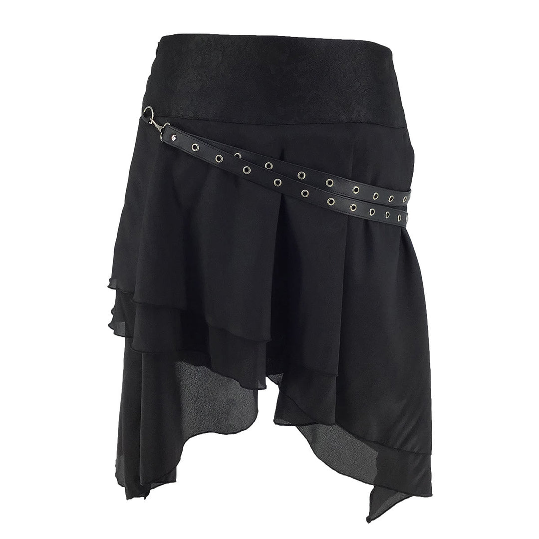 WorldNorse Asymmetric Belted Pouch Costume Skirt - image 8