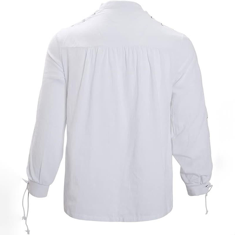 WorldNorse Medieval Laced Up Costume Shirt - image 10