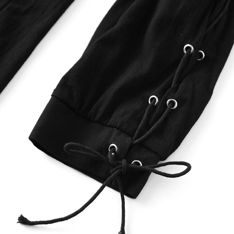 WorldNorse Medieval Laced Up Costume Shirt - image 8