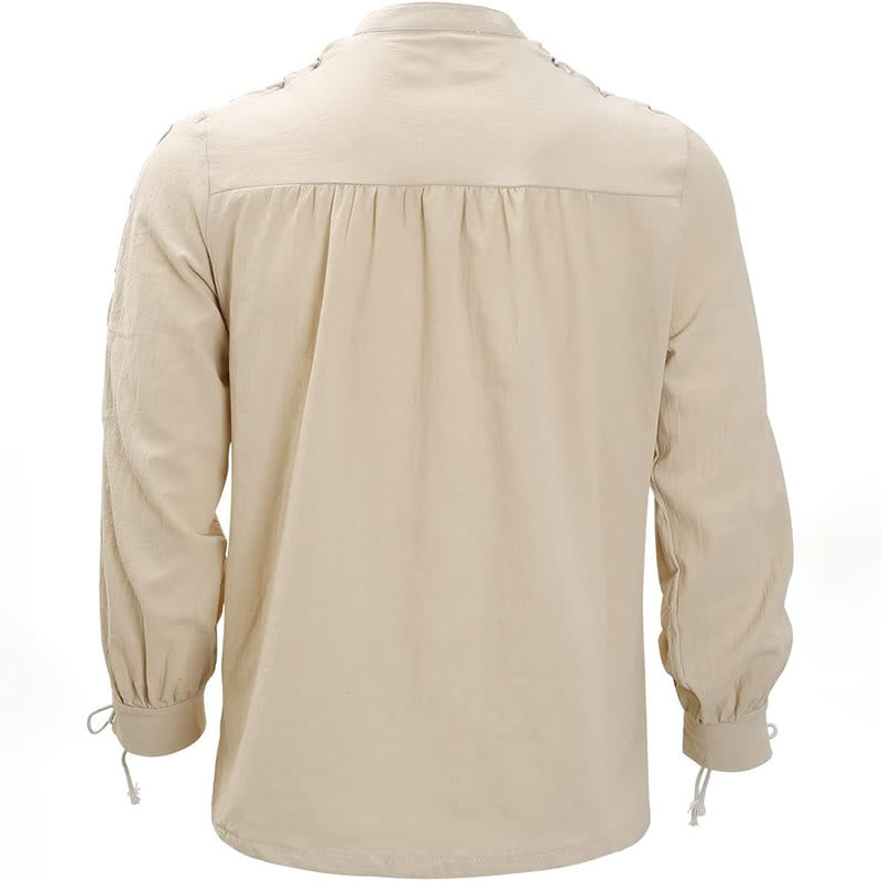 WorldNorse Medieval Laced Up Costume Shirt - image 2