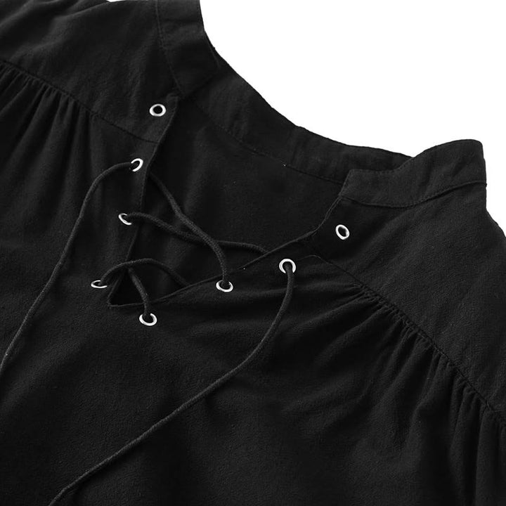 WorldNorse Medieval Laced Up Costume Shirt - image 7