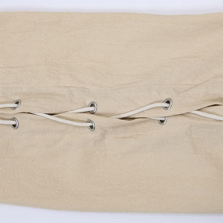 WorldNorse Medieval Laced Up Costume Shirt - image 3