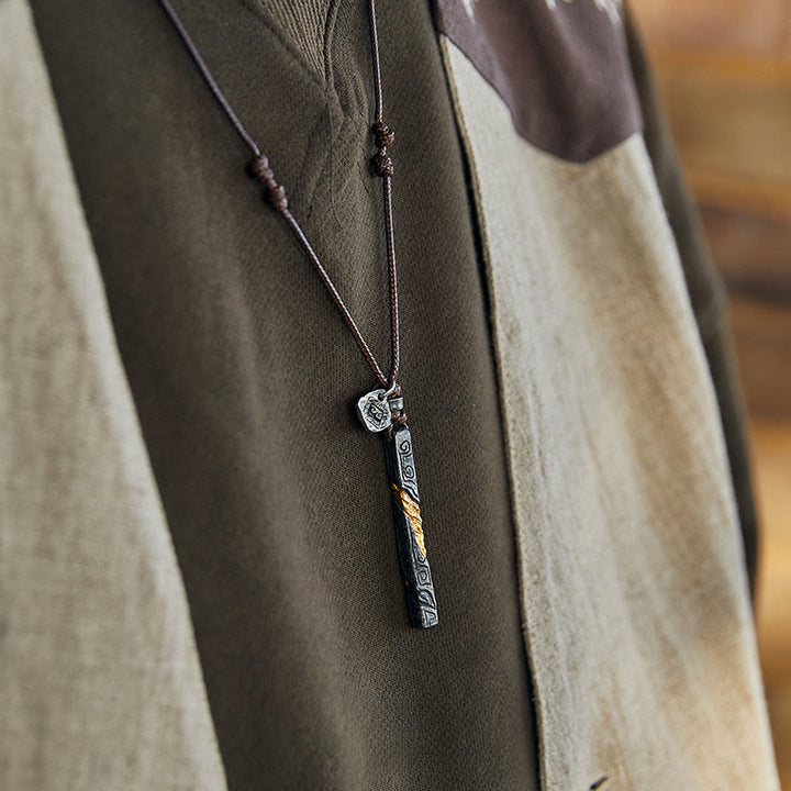 WorldNorse 999 Sterling Silver Flowing Fire Twisted Necklace - image 2