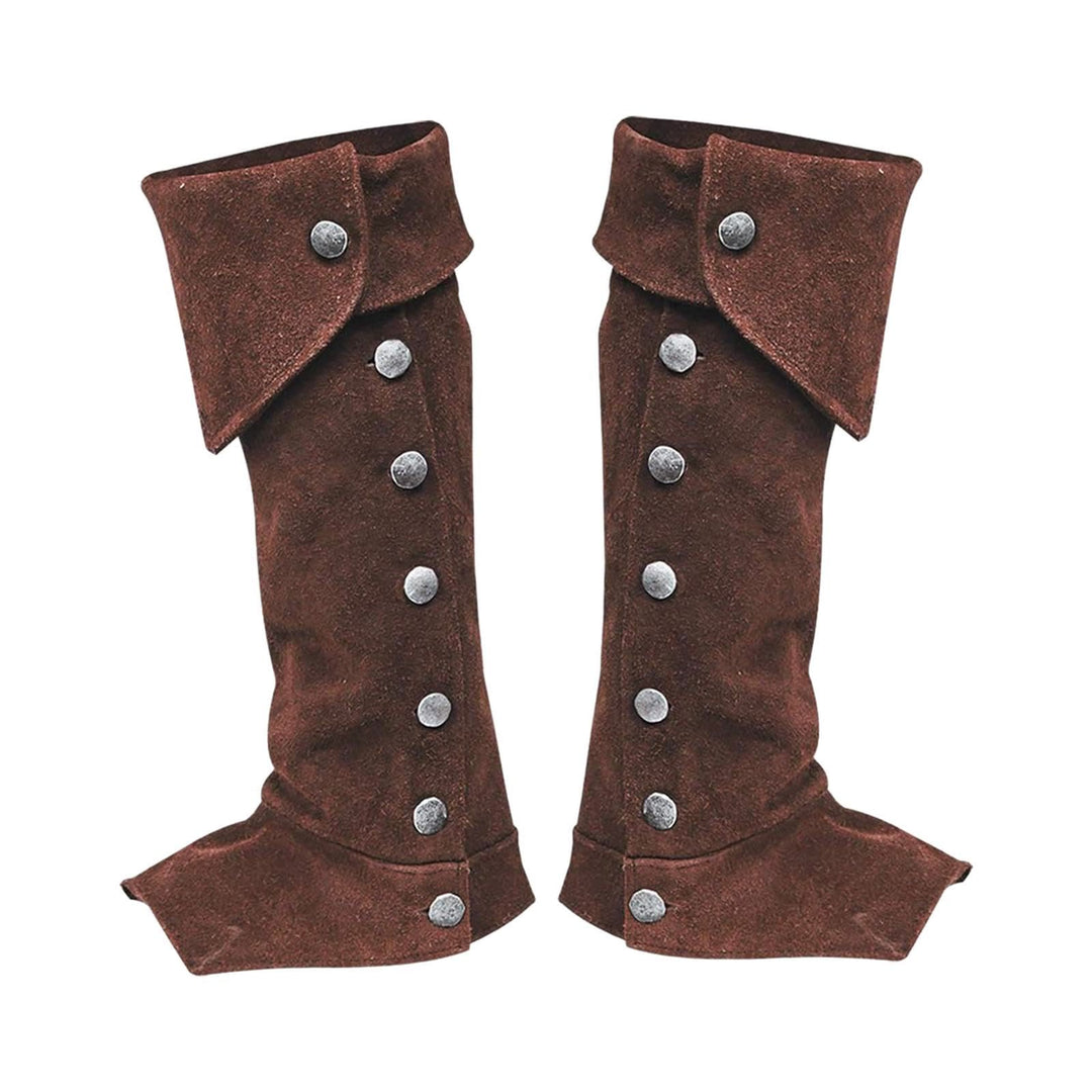 WorldNorse Gothic Lacing Studded Warrior Boots Cover - image 4