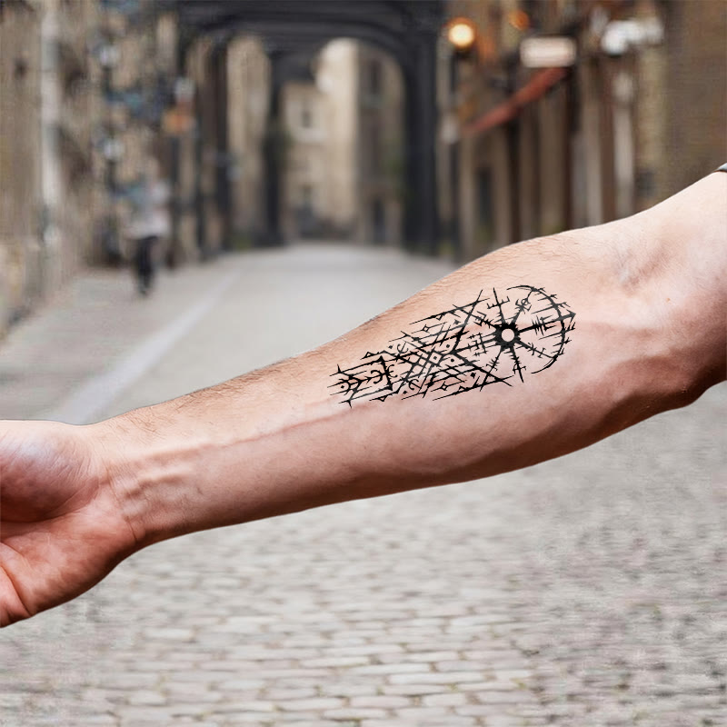 WorldNorse Thorn Sigil Monolith Waterproof Tattoo Stickers - image 6