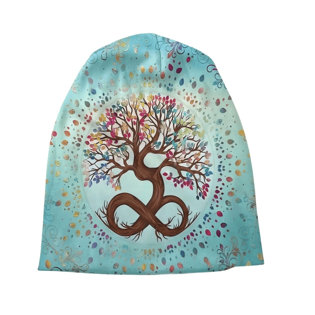 WorldNorse Colorful Tree Of Life Beanie - image 1