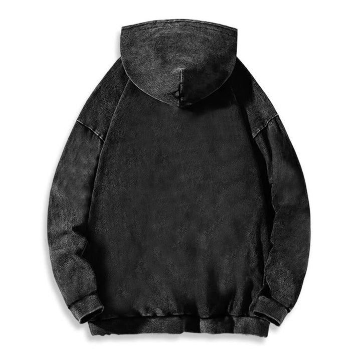 WorldNorse Celtic Knot Norse Dragon Washed Hoodie - image 3