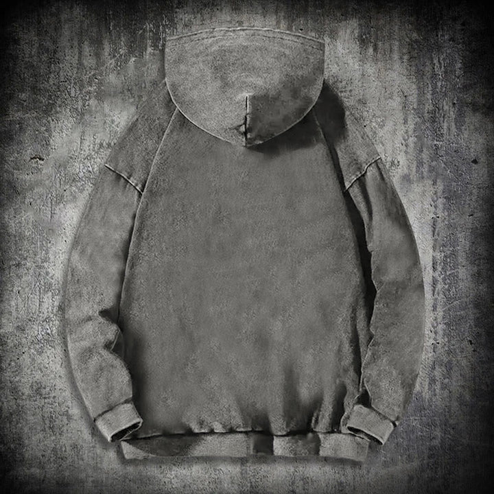 WorldNorse Celtic Knot Norse Dragon Washed Hoodie - image 13