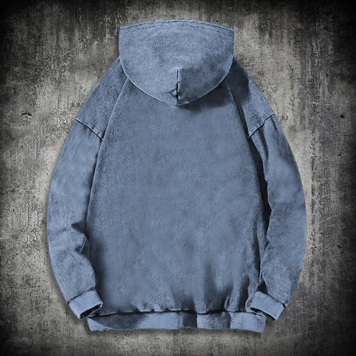 WorldNorse Celtic Knot Norse Dragon Washed Hoodie - image 16