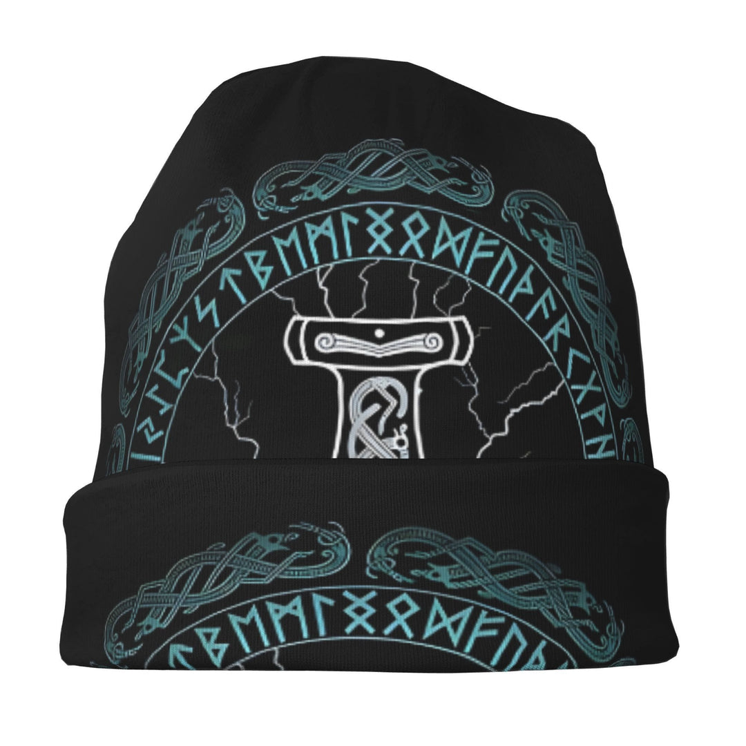 WorldNorse Stormwrought Hammer Circlet Rune Beanie - image 1