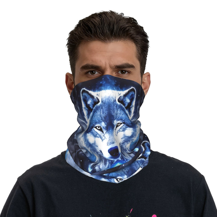 WorldNorse Stellar Wolf Lunar Veil Face Mask & Neck Gaiter - image 2