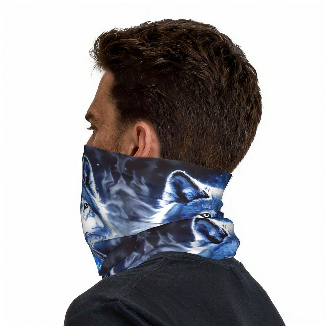 WorldNorse Stellar Wolf Lunar Veil Face Mask & Neck Gaiter - image 6