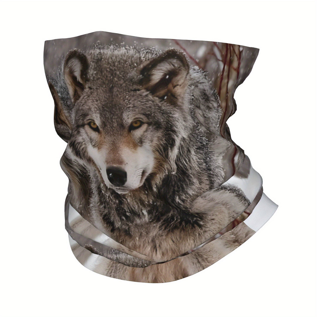 WorldNorse Timber Wolf Frosted Vale Face Mask & Neck Gaiter - image 1