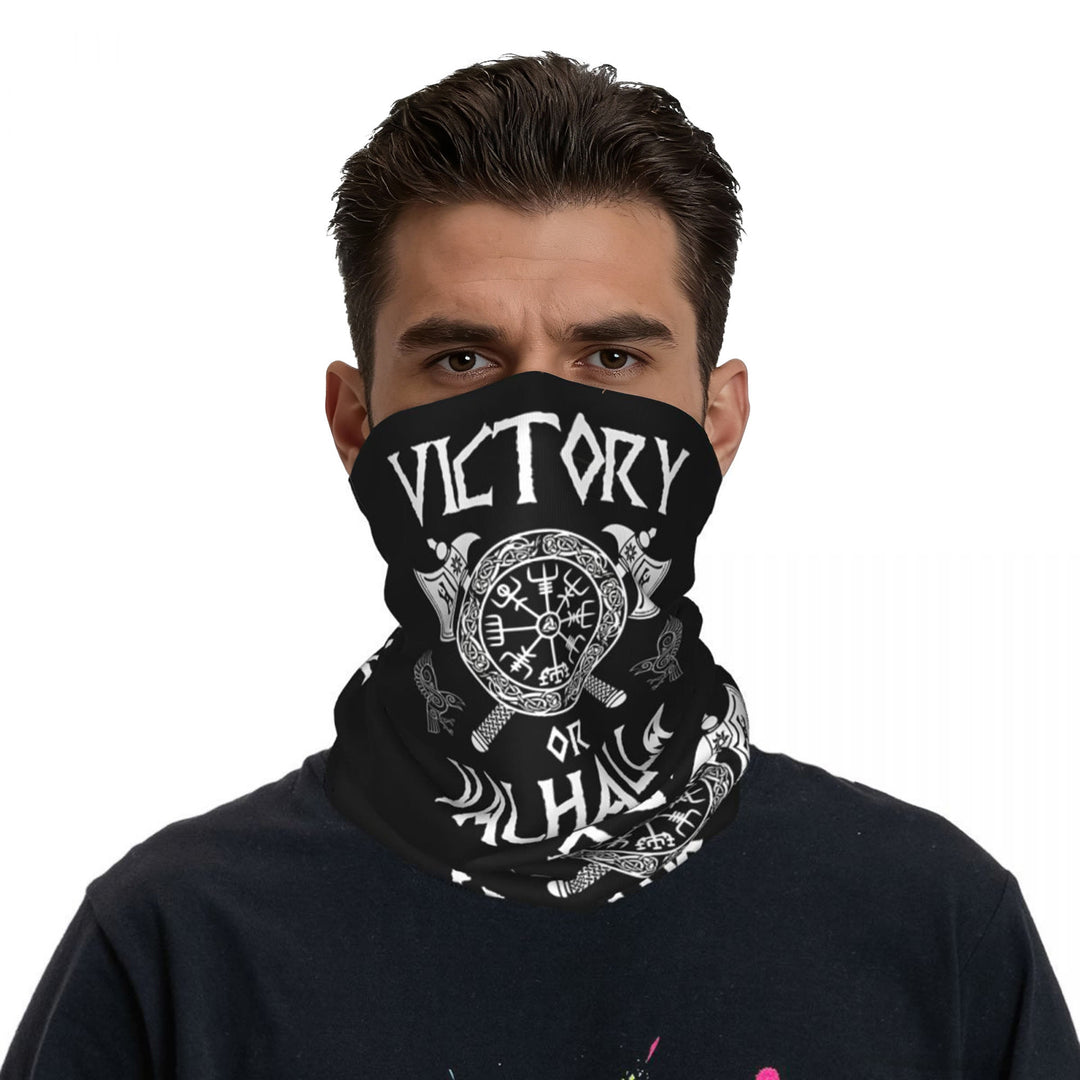 WorldNorse Victory Vegvisir Viking Axe Face Mask & Neck Gaiter - image 2