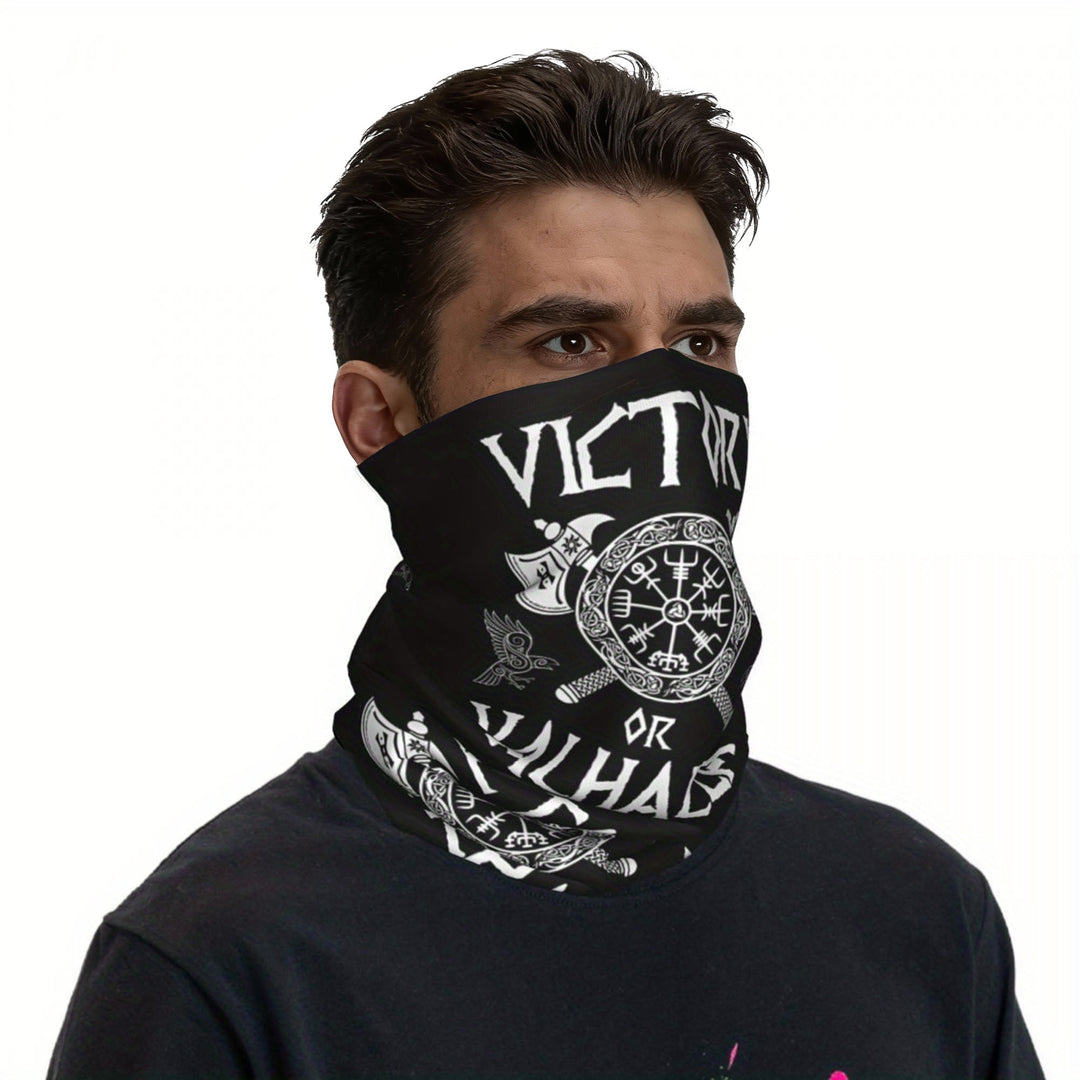 WorldNorse Victory Vegvisir Viking Axe Face Mask & Neck Gaiter - image 4