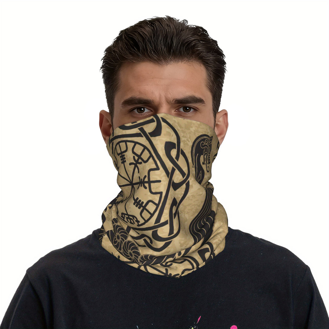 WorldNorse Sandtone Vegvisir Face Mask & Neck Gaiter - image 2